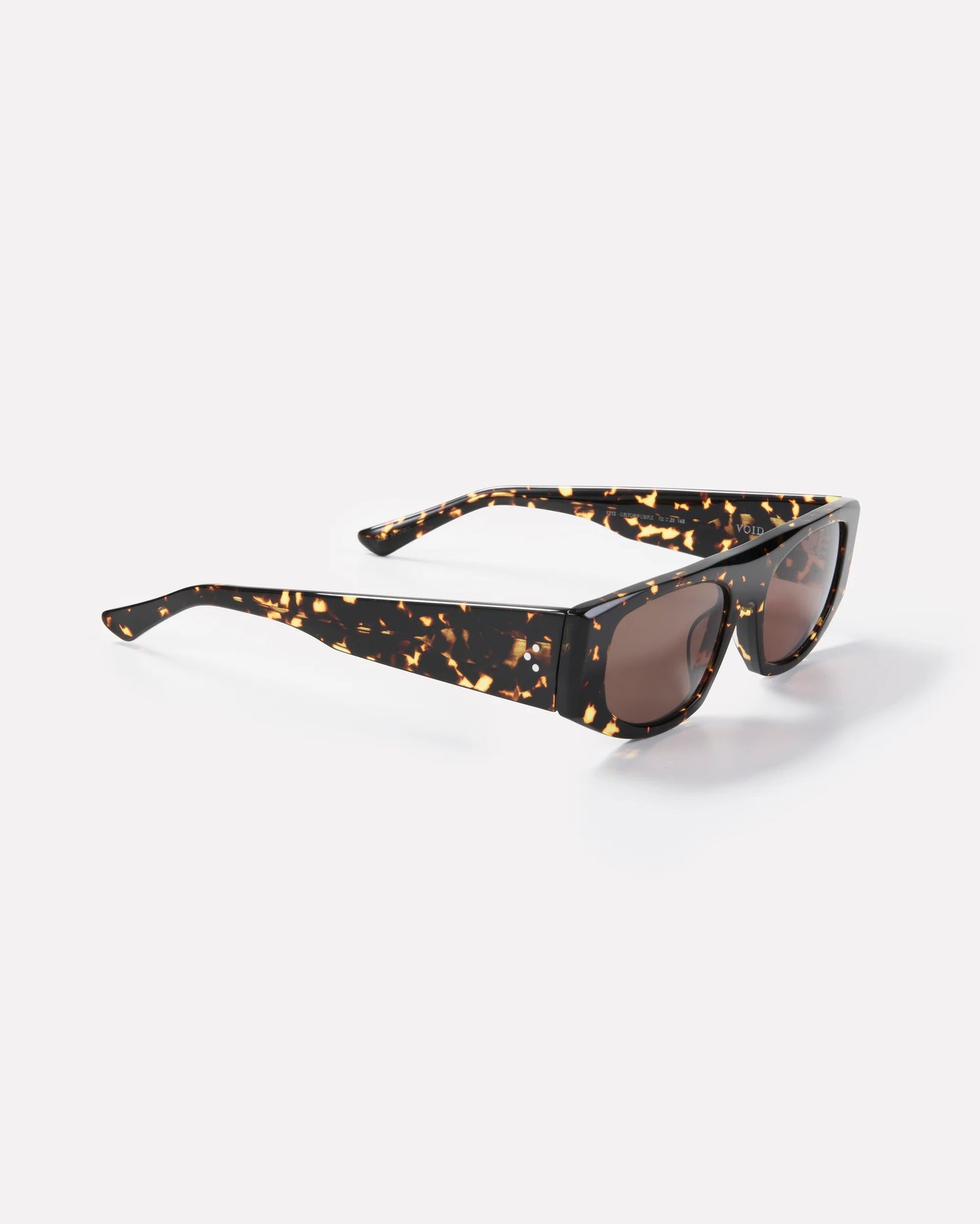 Void Sunglasses - Crystal Dark Tortoise Polished/Bronze
