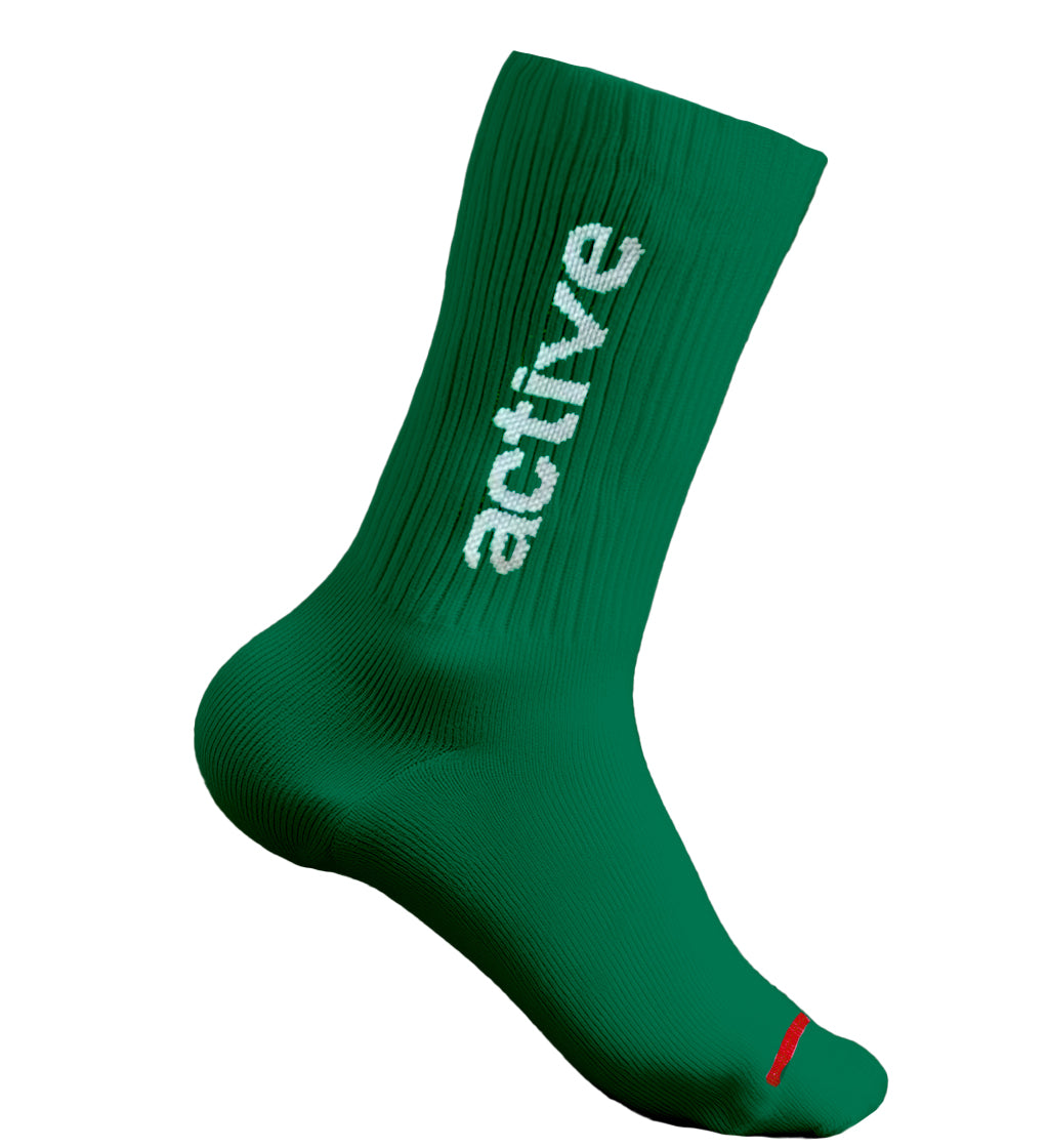 Active Lockup Sock - Green