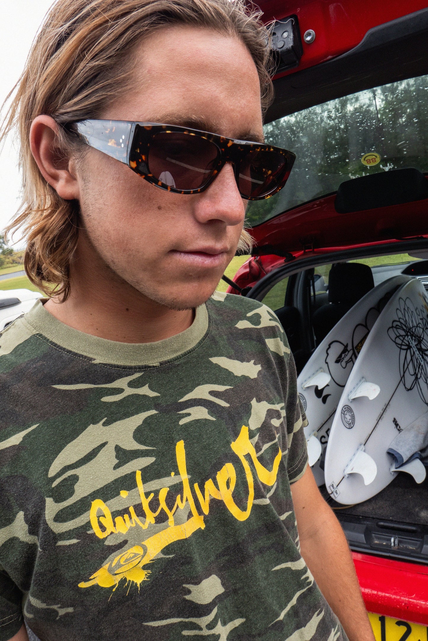 Void Sunglasses - Crystal Dark Tortoise Polished/Bronze