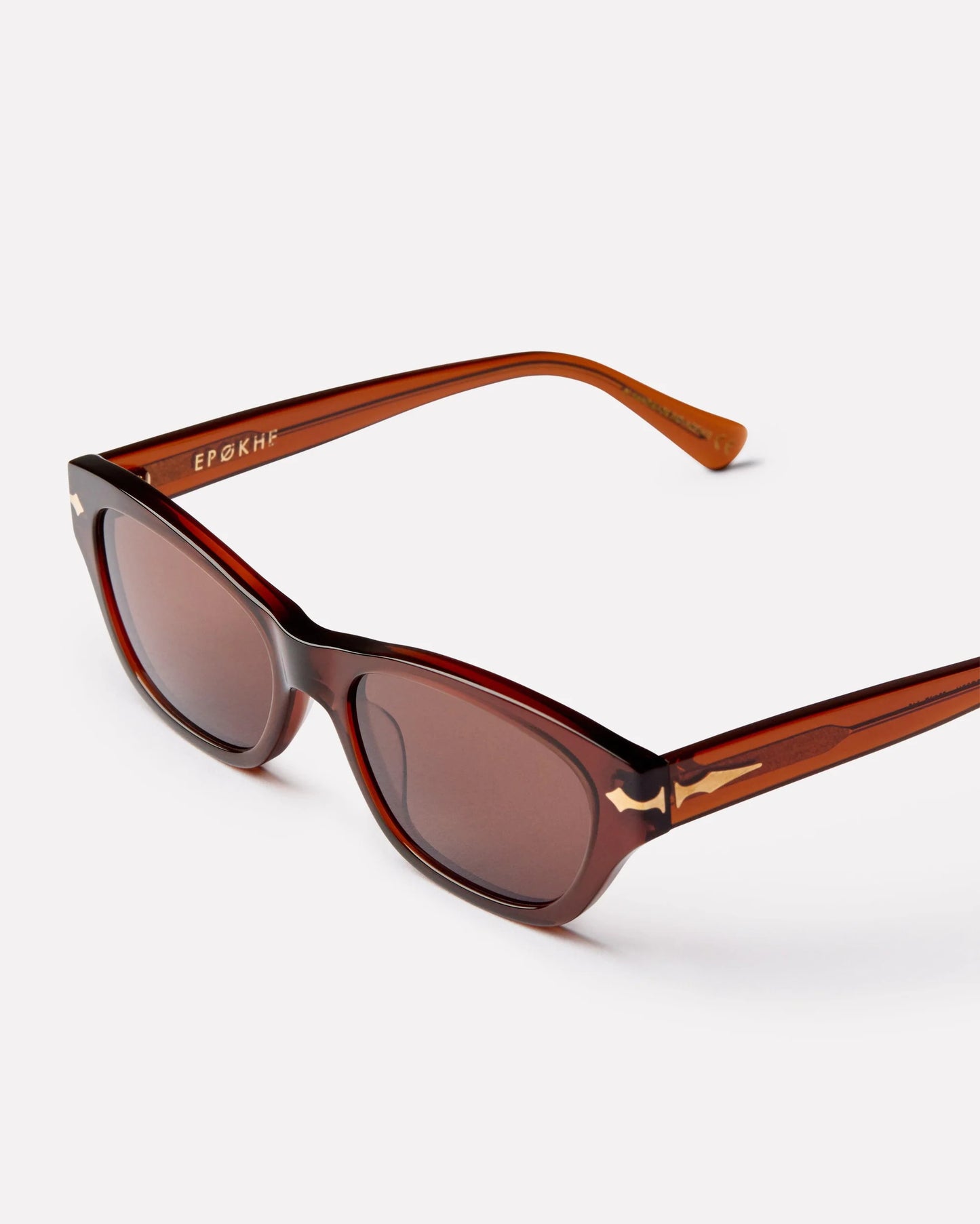 Frequency Sunglasses - Maple Polished/Brown