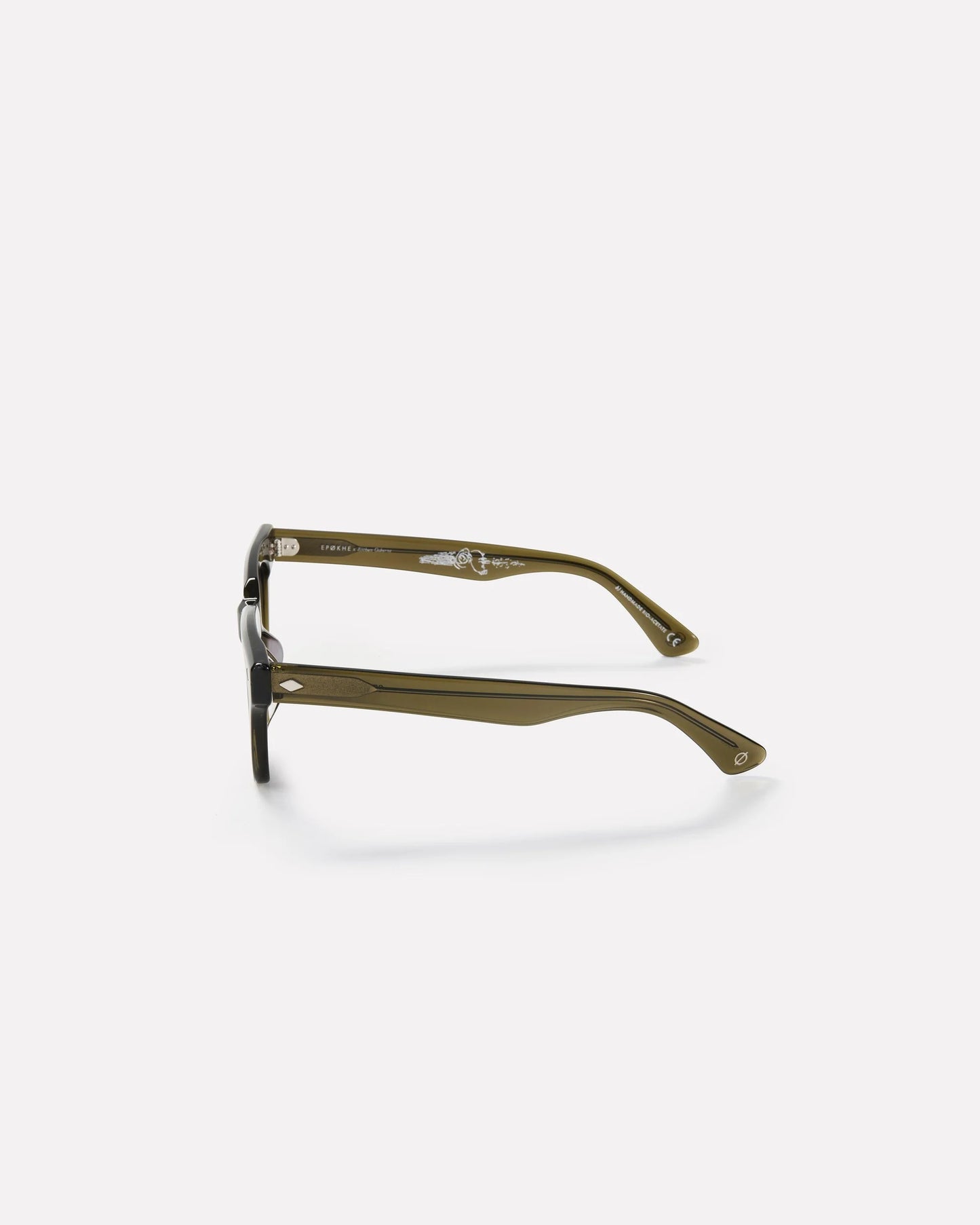 Stereo x Eithan Osborne Sunglasses - Army Green Polished/BLK