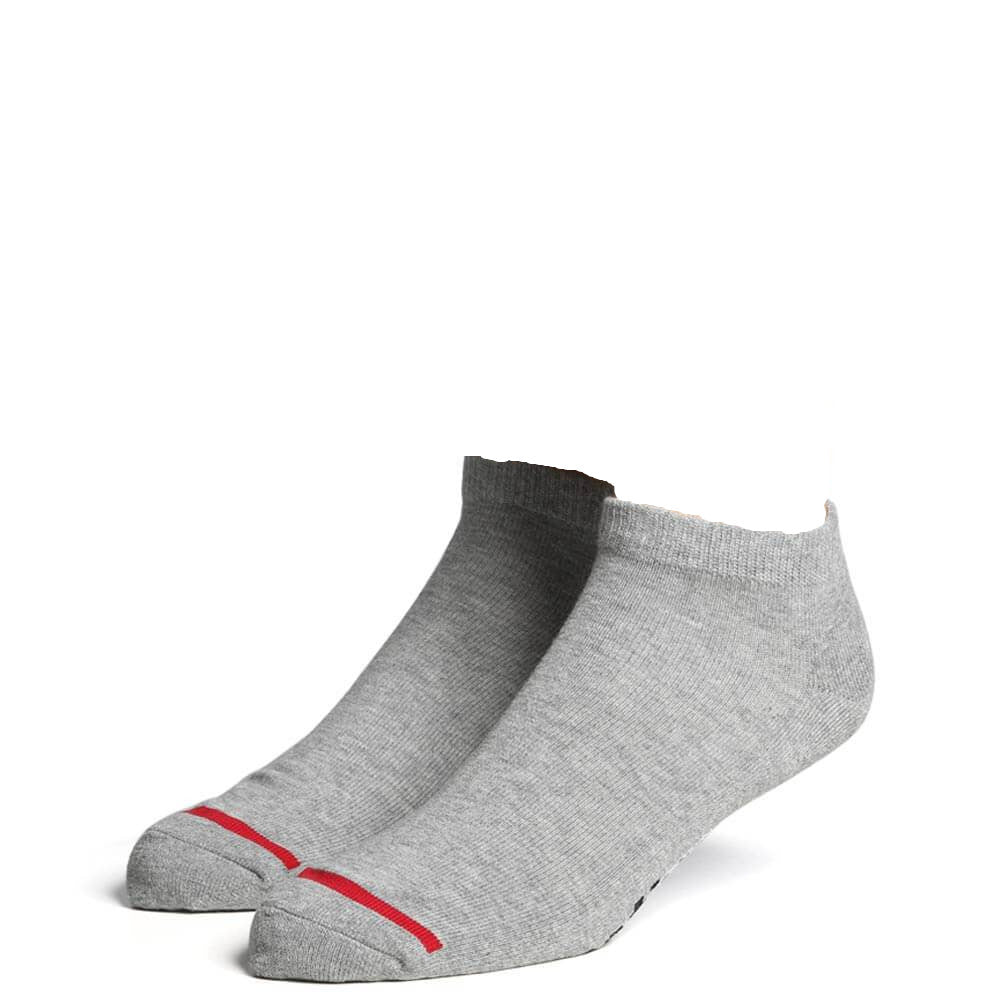 Mens Ankle Sock - Heather Grey