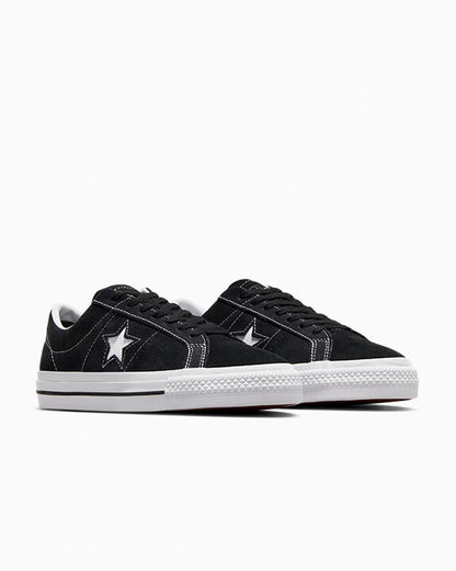 One Star Pro Suede Shoe - Black/Black/White