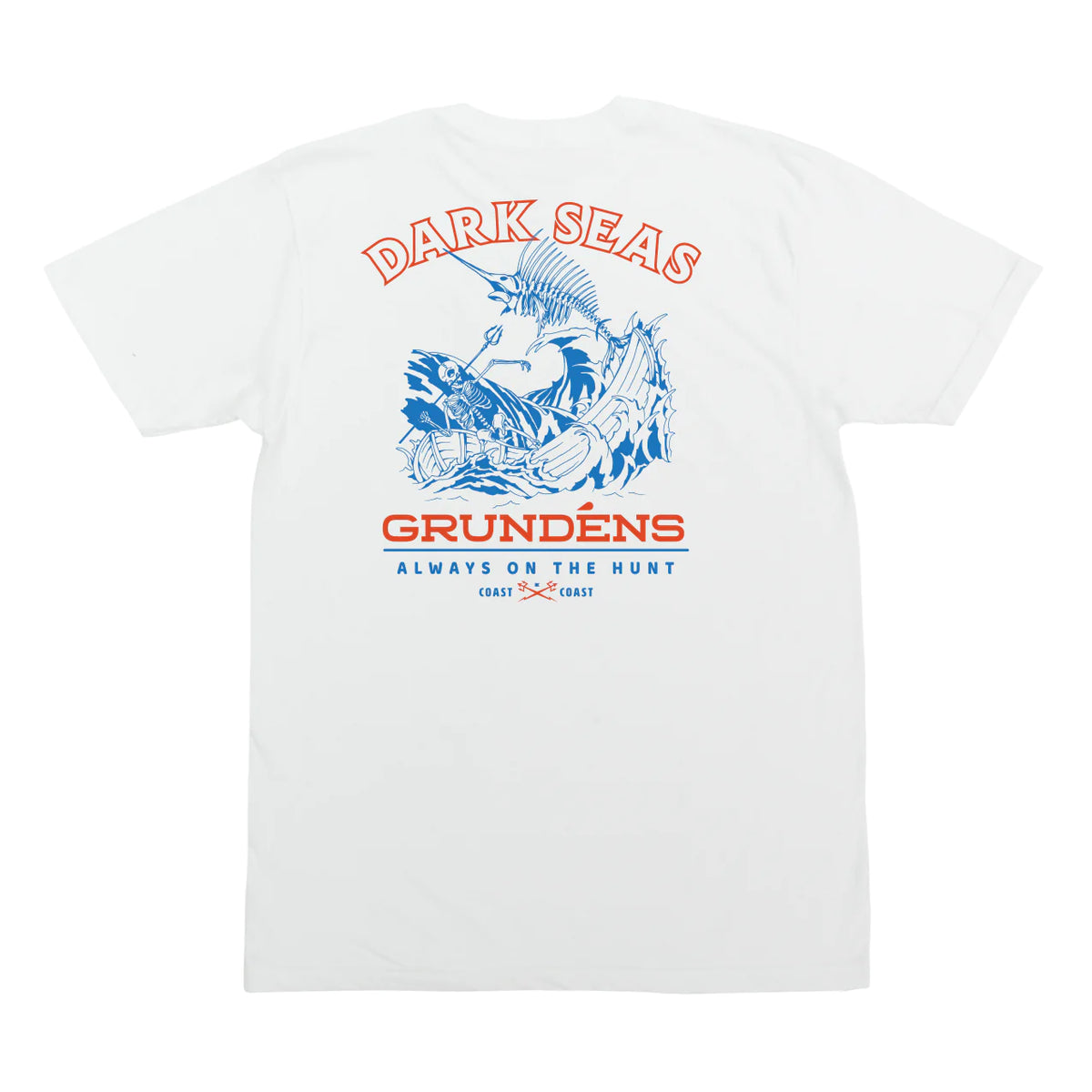 DS X Grundens Battlelines T-Shirt