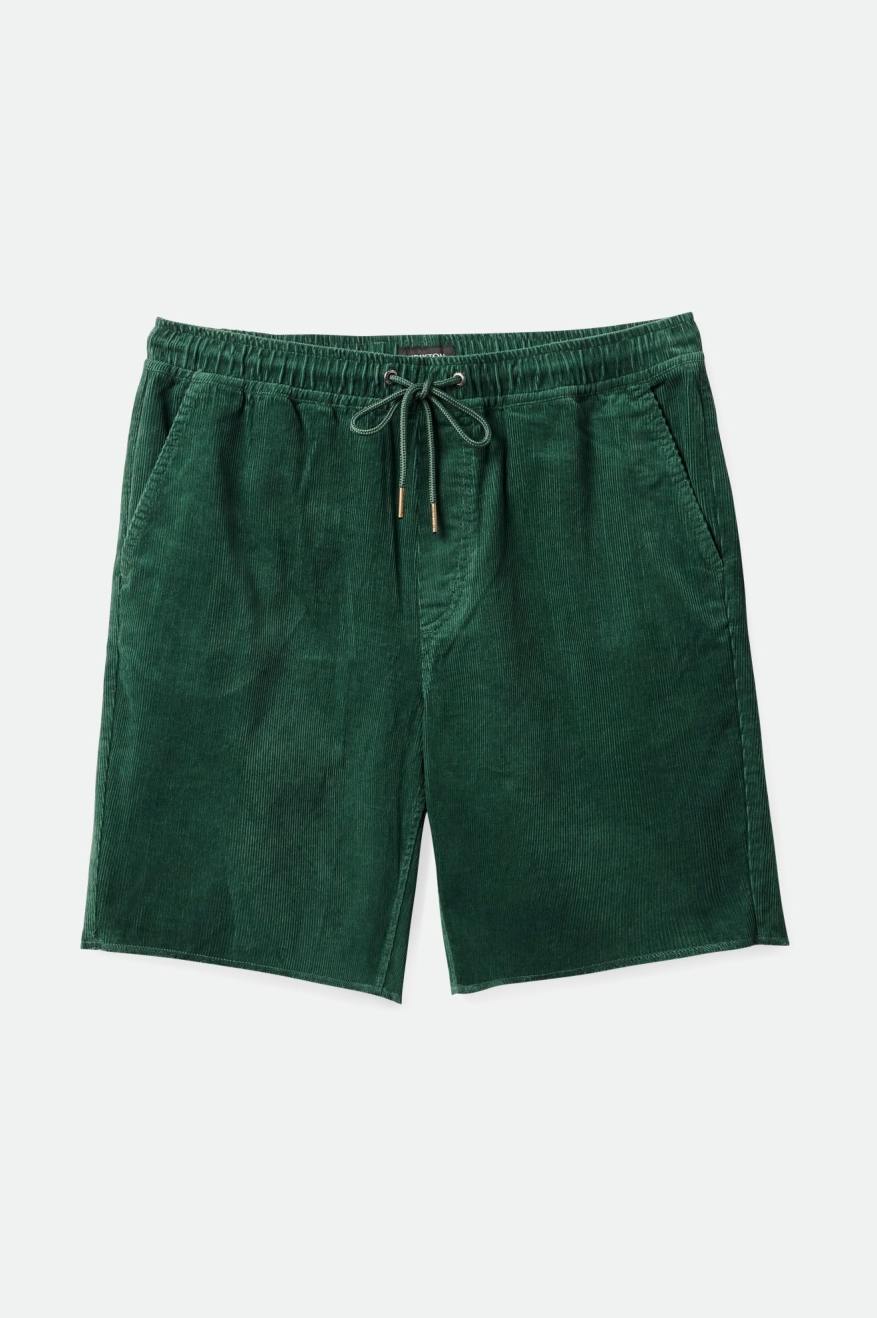 Madrid II Corduroy Short 8&quot; - Trekking Green Cord