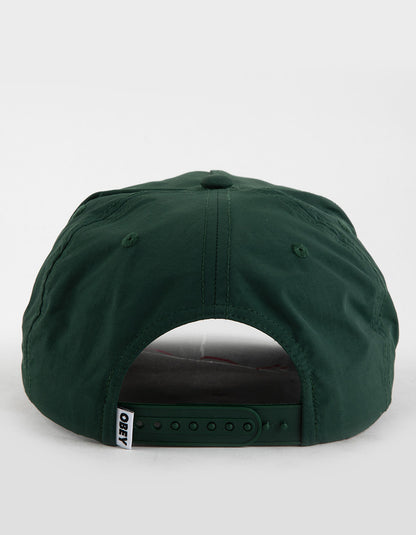 Tropical 5 Panel Nylon Snapback