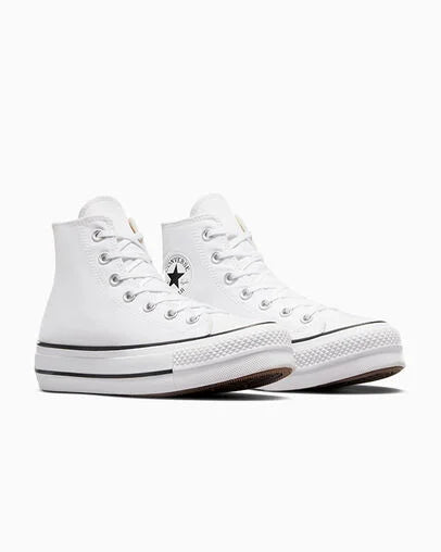 WMNS CTAS Lift Hi Canvas - White/Black/White