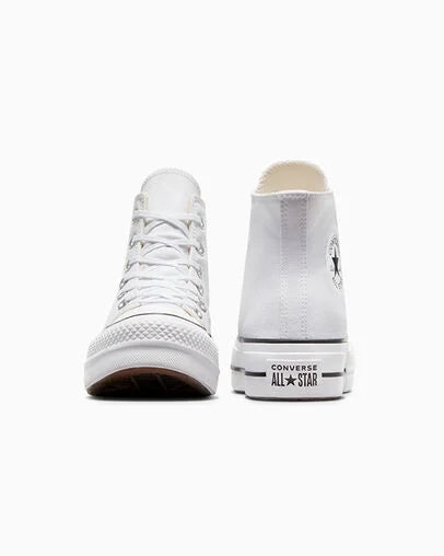 WMNS CTAS Lift Hi Canvas - White/Black/White