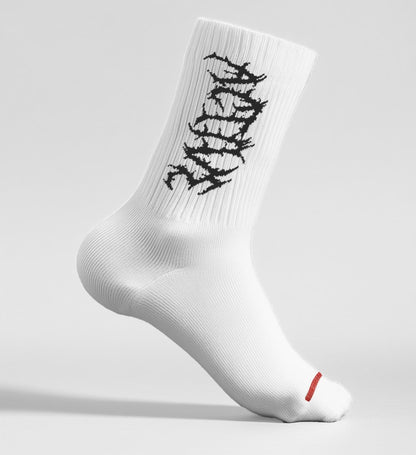 Active Metal Sock - White