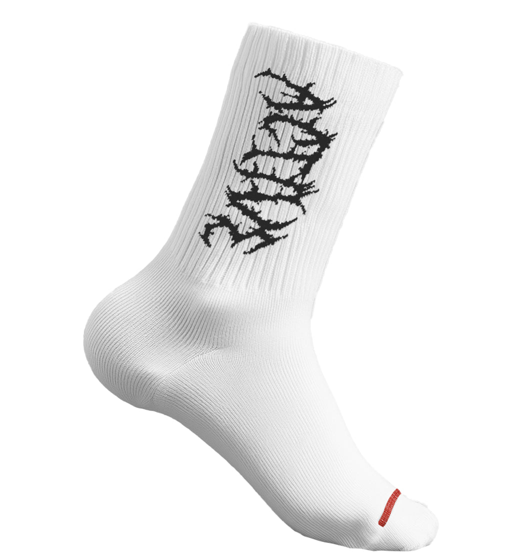 Active Metal Sock - White