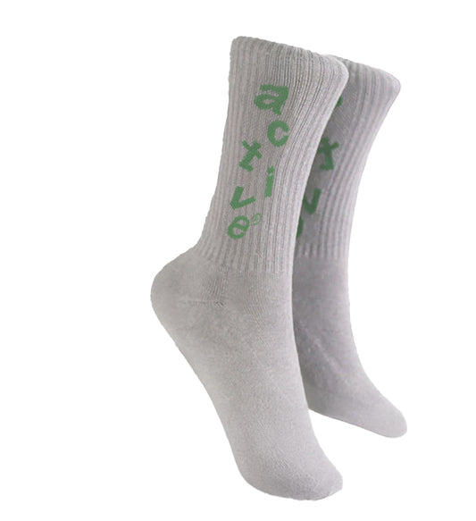 Youth Tumble Sock -  Heather Grey