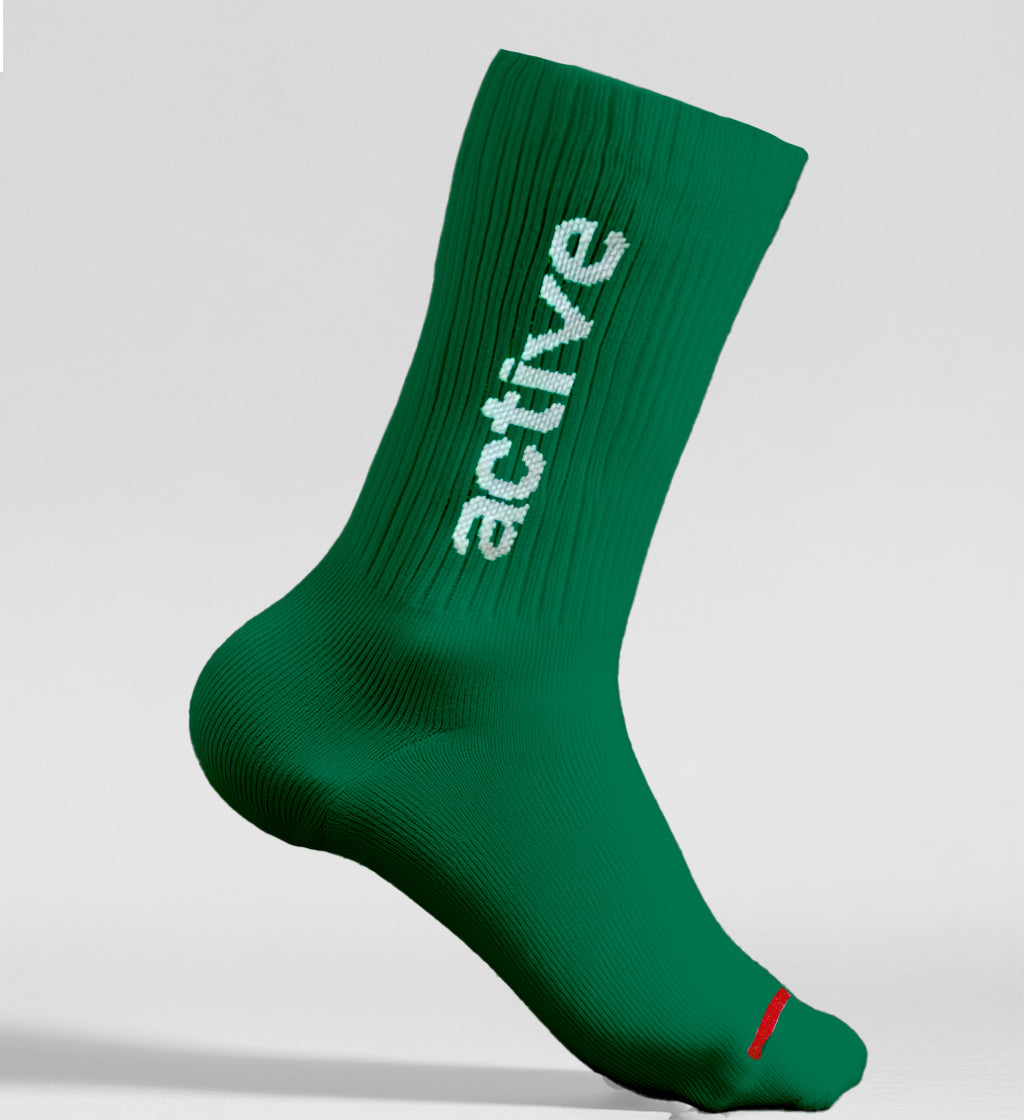 Active Lockup Sock - Green