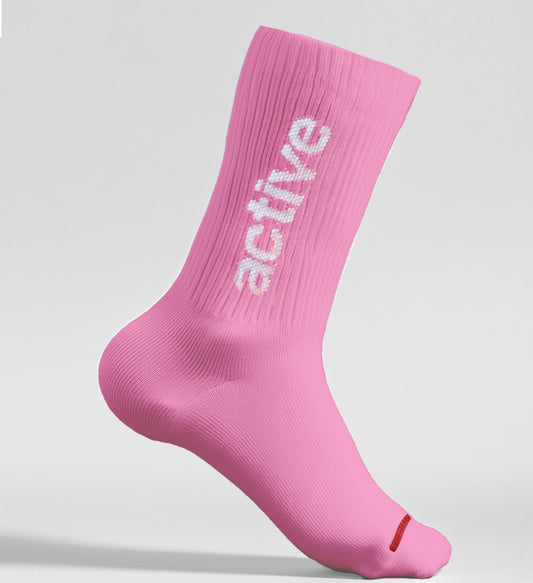 Active Lockup Sock - Pink