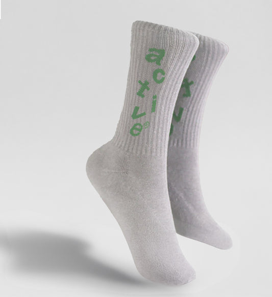 Youth Tumble Sock -  Heather Grey