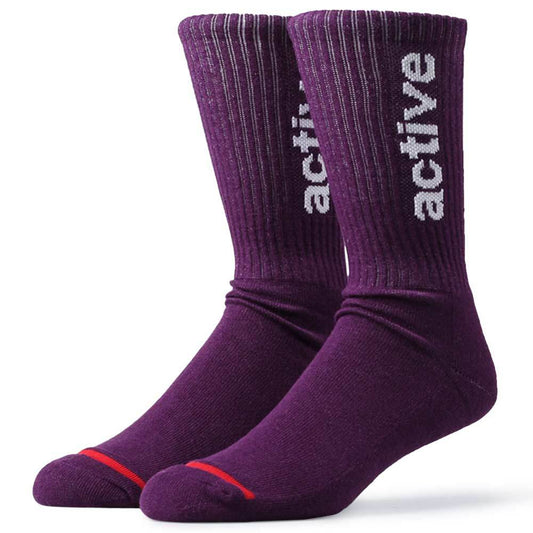 Active Lockup Sock - Purple