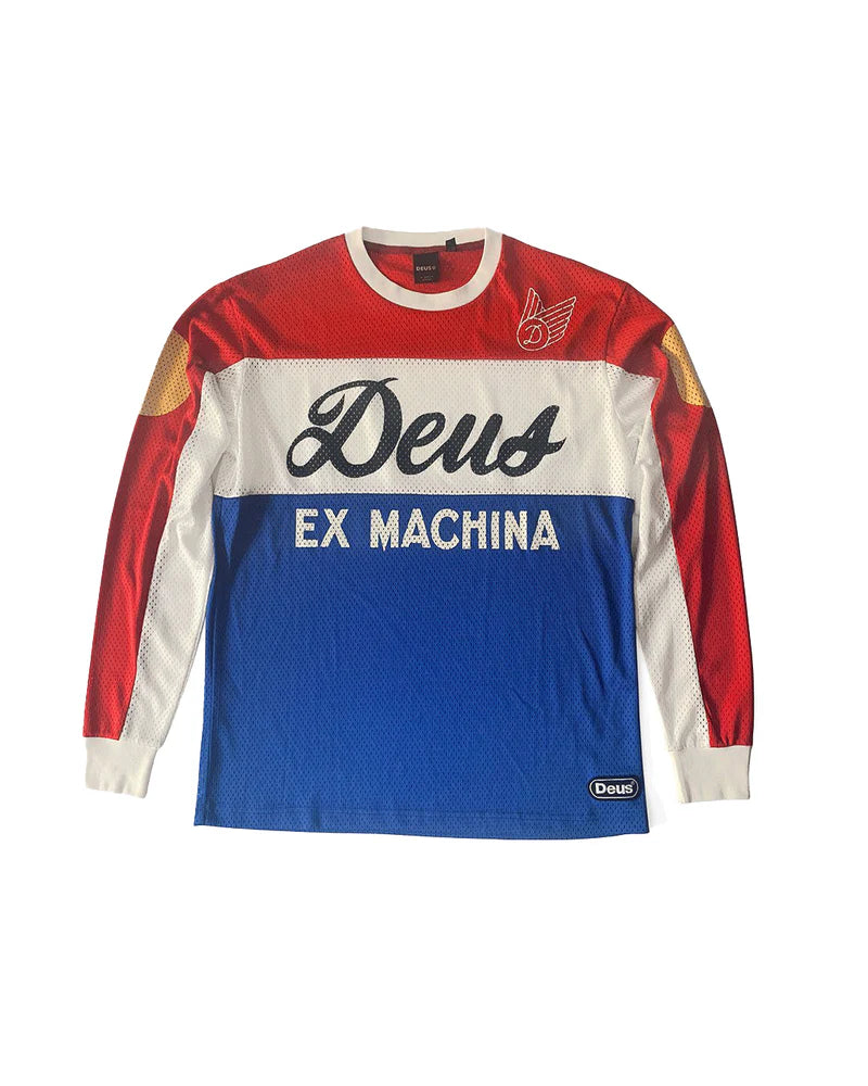 トップス DEUS SABER MOTO JERSEY L Saber Moto Jersey – Active Ride Shop