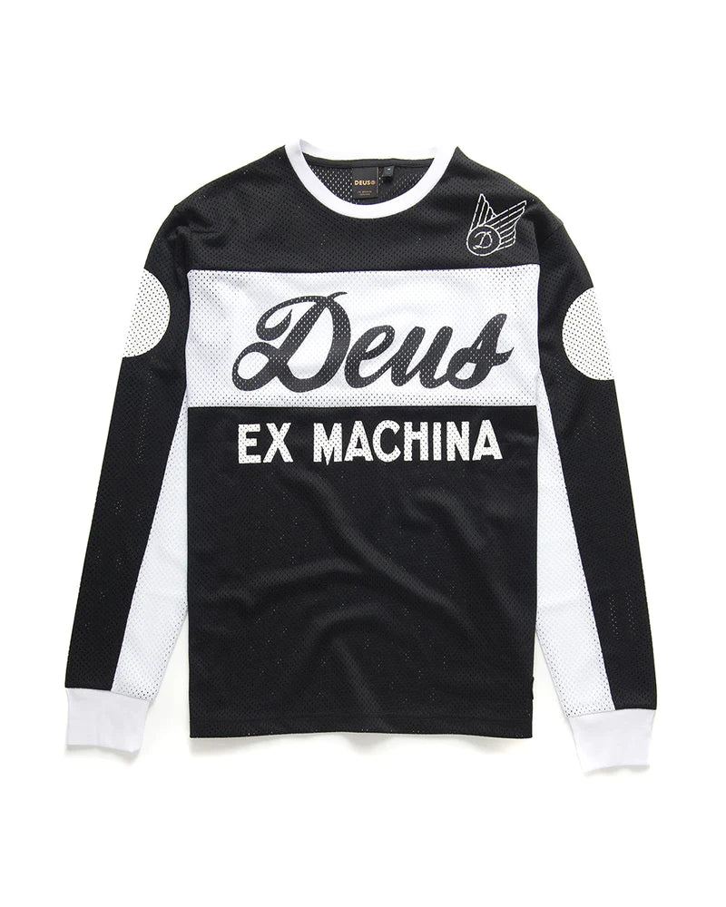 トップス DEUS SABER MOTO JERSEY L Saber Moto Jersey – Active Ride Shop