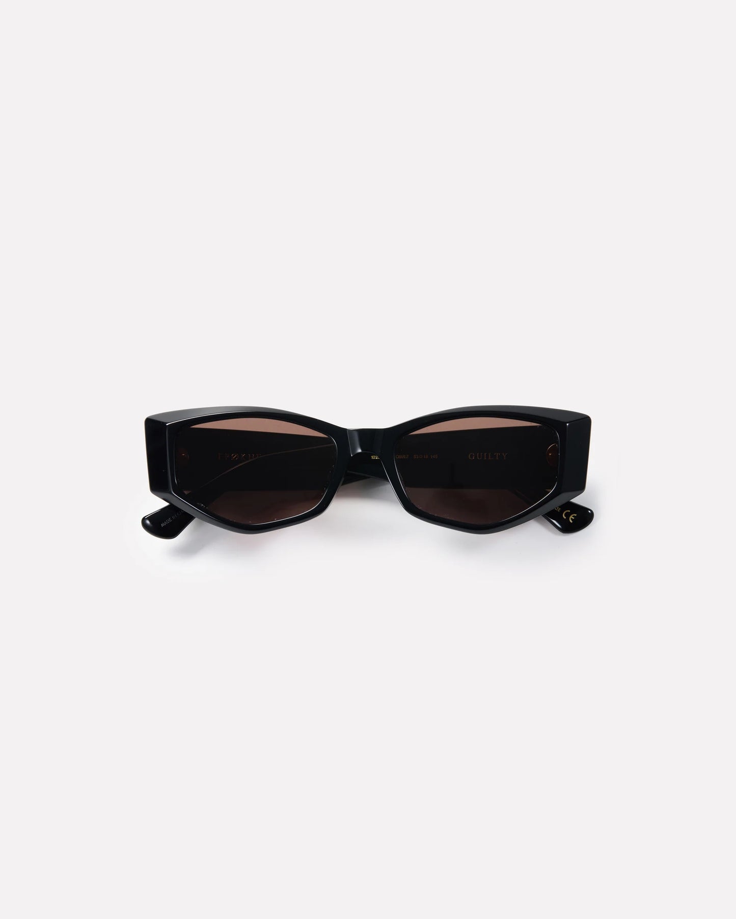 Guilty X Thomas Townend Sunglasses - BLK Polished/Bronze