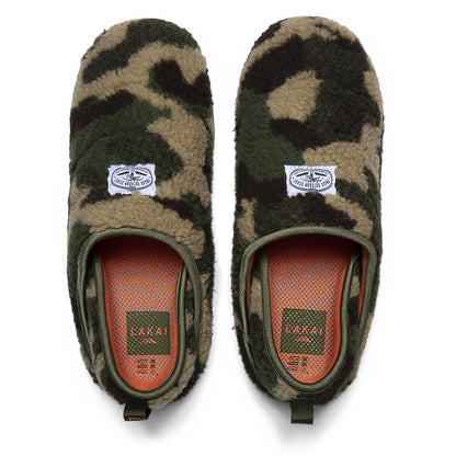 Lakai X Poler Owen Slipper - Furry Camo