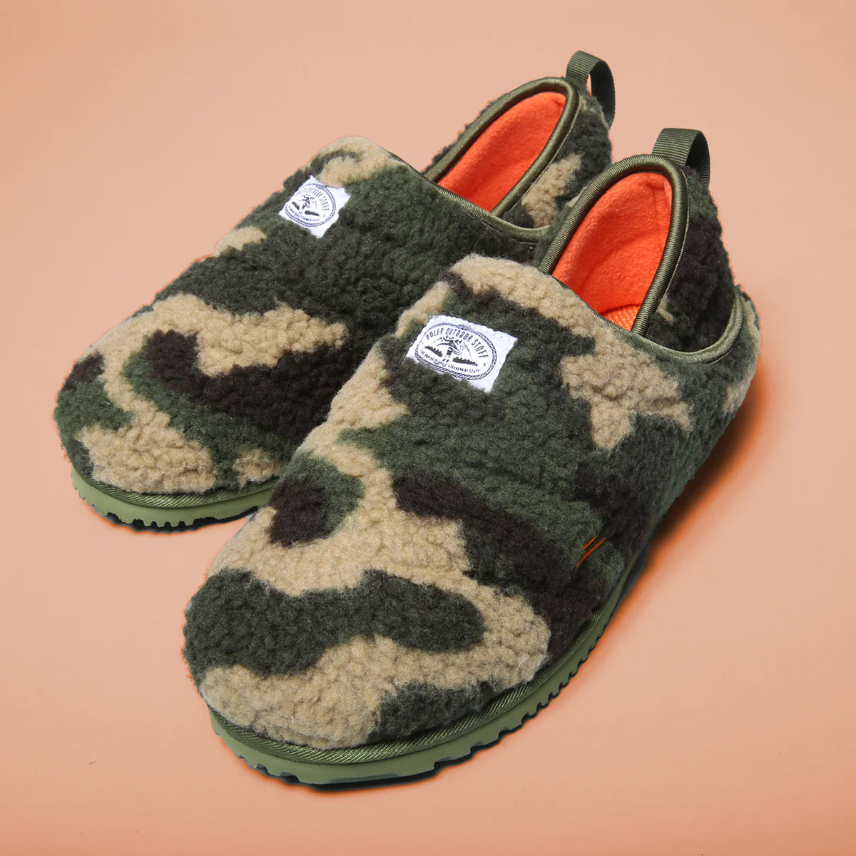 Lakai X Poler Owen Slipper - Furry Camo