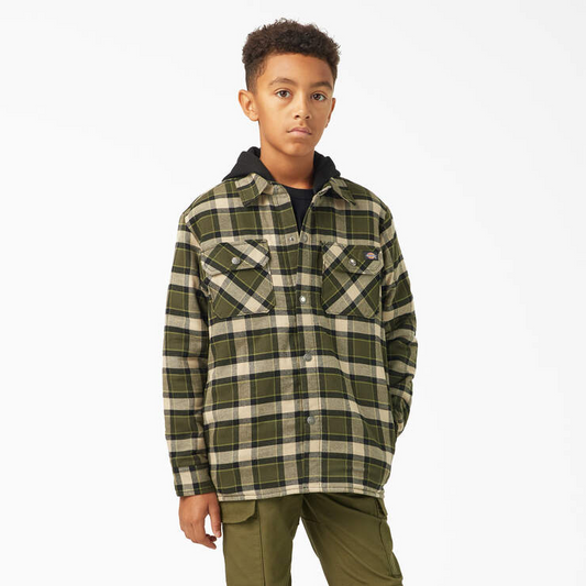 Youth Flannel Shirt Jacket