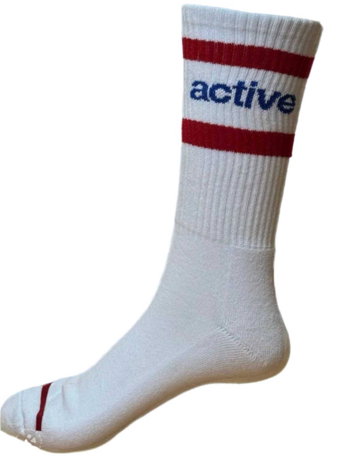 Lockup Stripe Sock - Red/White/Blue