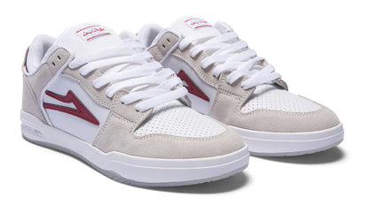 TELFORD LOW SHOE - White/Red