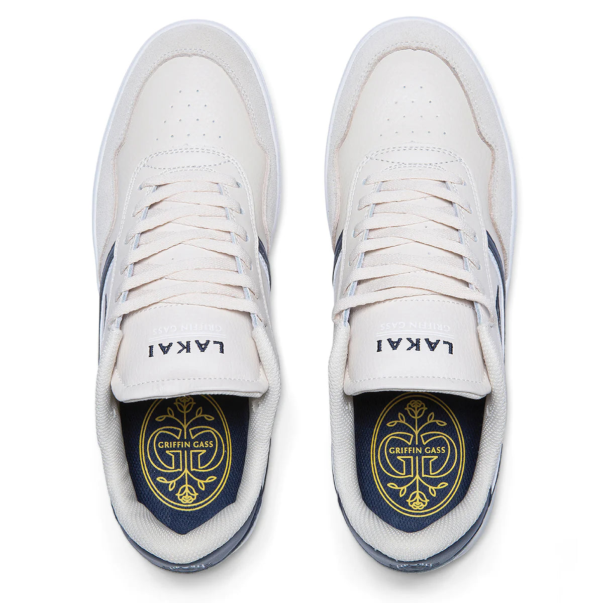 TERRACE SHOE - Cream/Navy