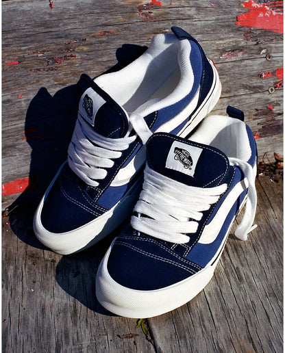 Knu Skool Shoe - Navy/True White