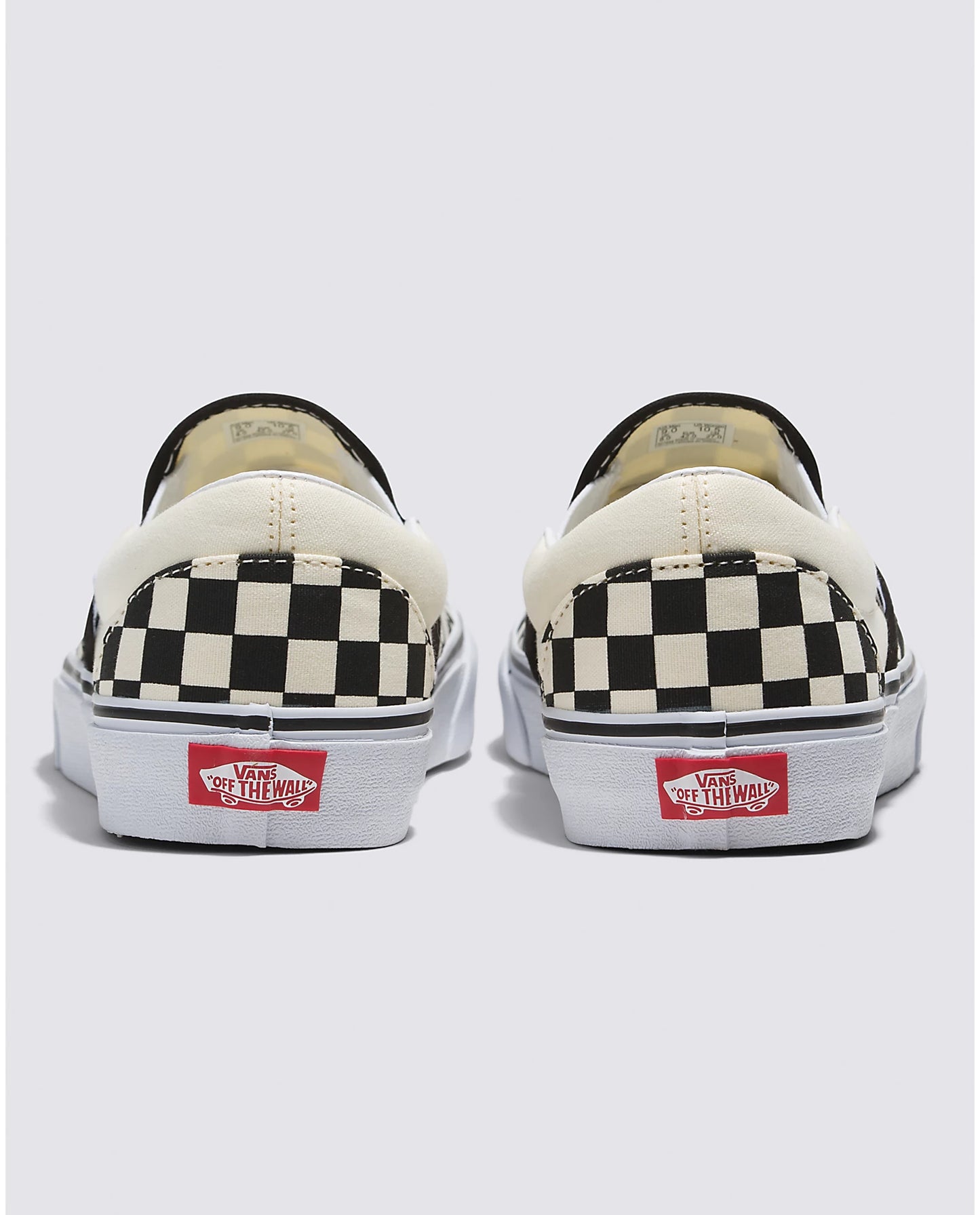 Classic Slip-On Shoe - Checkerboard/White