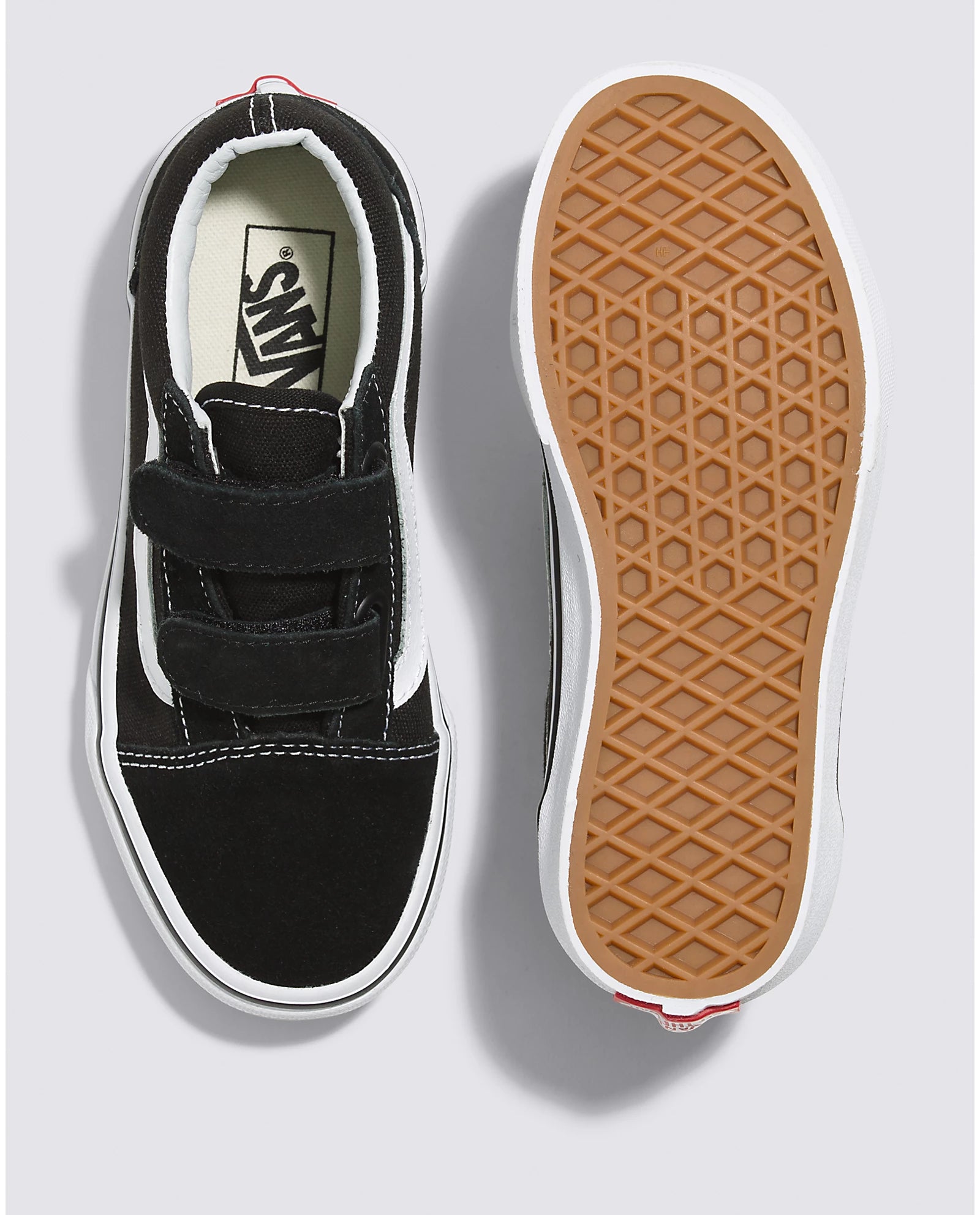 Kids black old skool vans shop