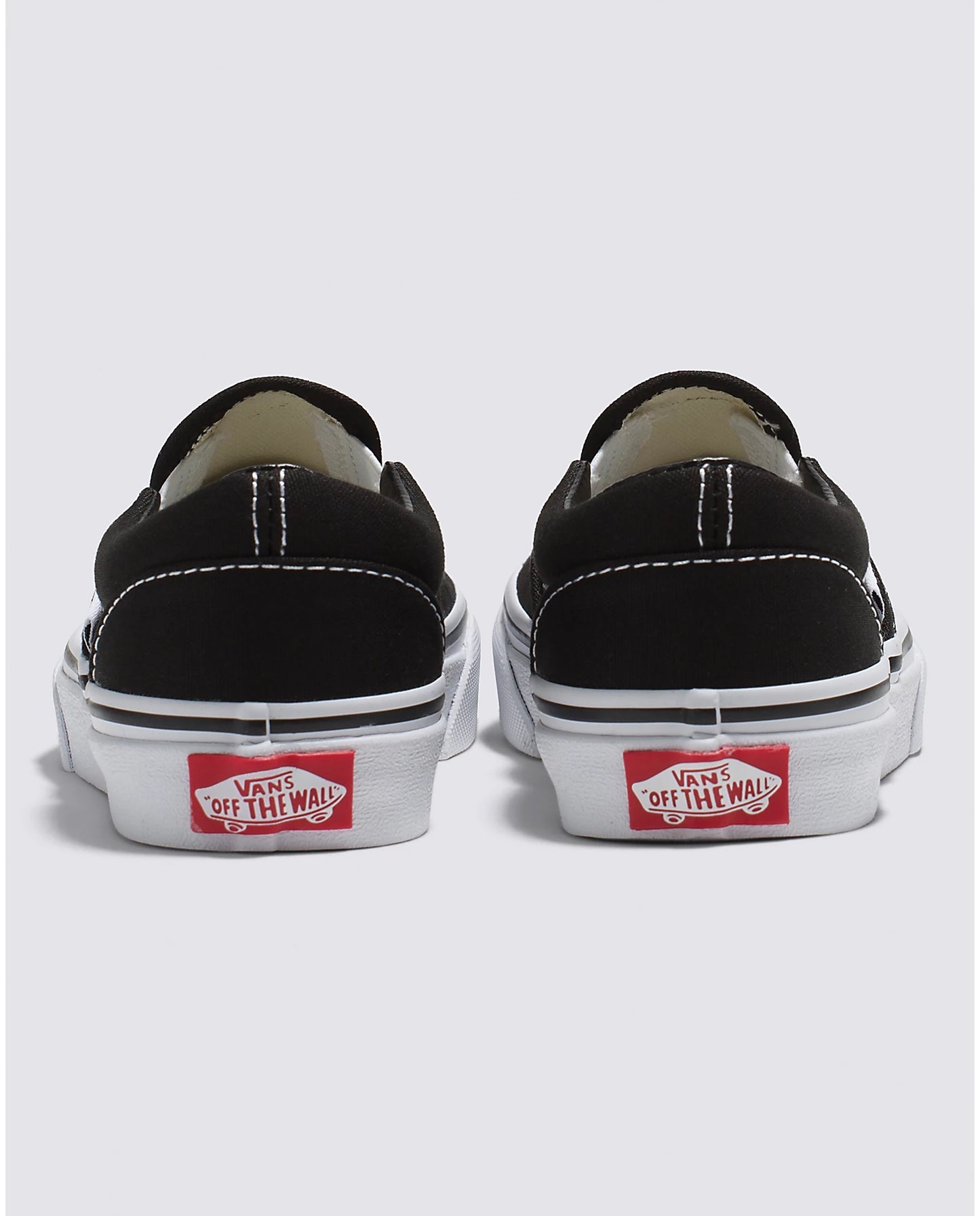 Youth Classic Slip-On Shoe - Black/True White