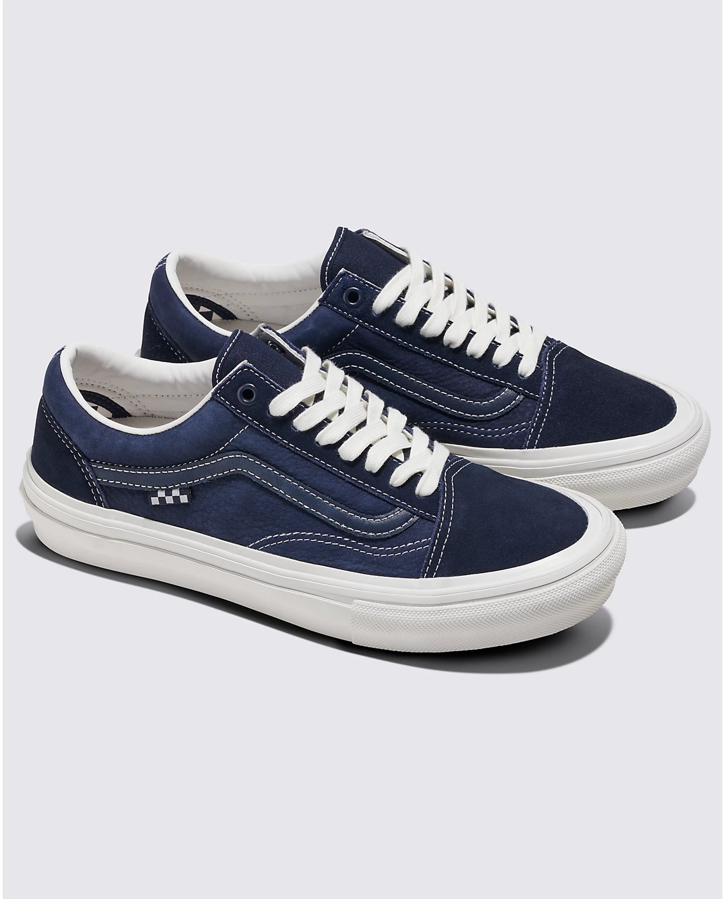 Skate Old Skool Vans Shoe - Deep Navy/Vintage