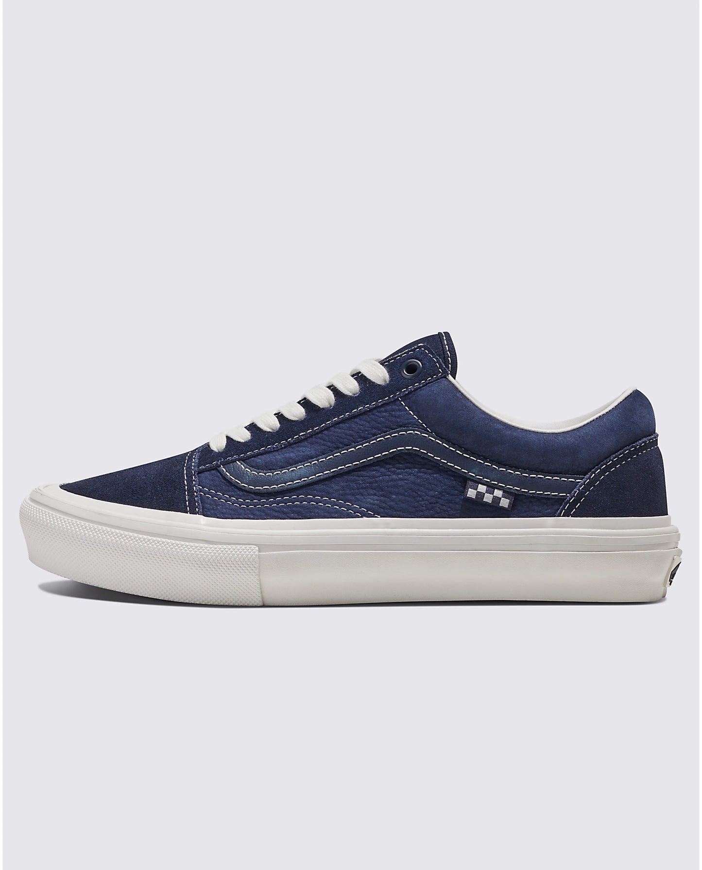 Skate Old Skool Vans Shoe - Deep Navy/Vintage