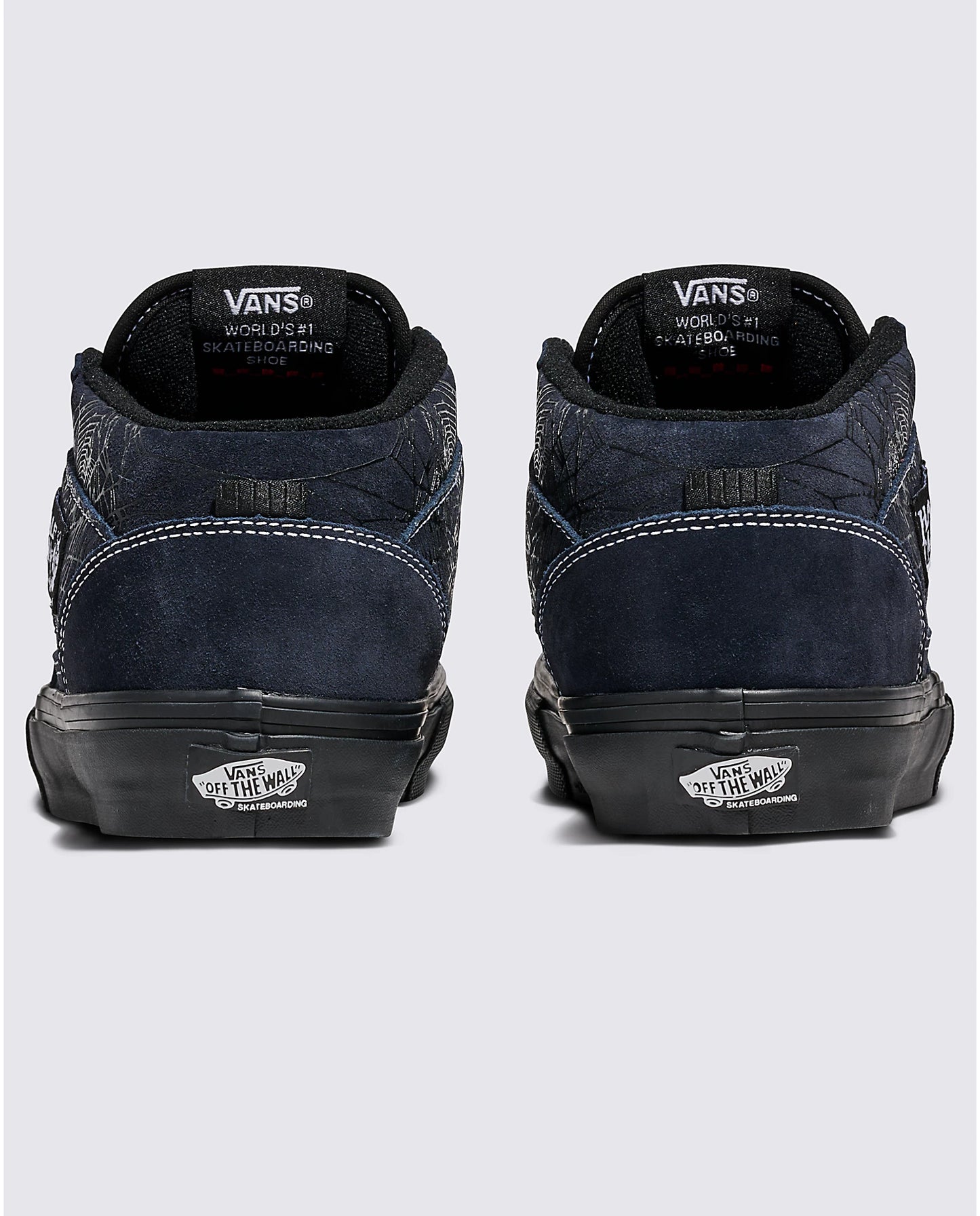 Skate Half Cab Shoe - Web Dark Grey/Black