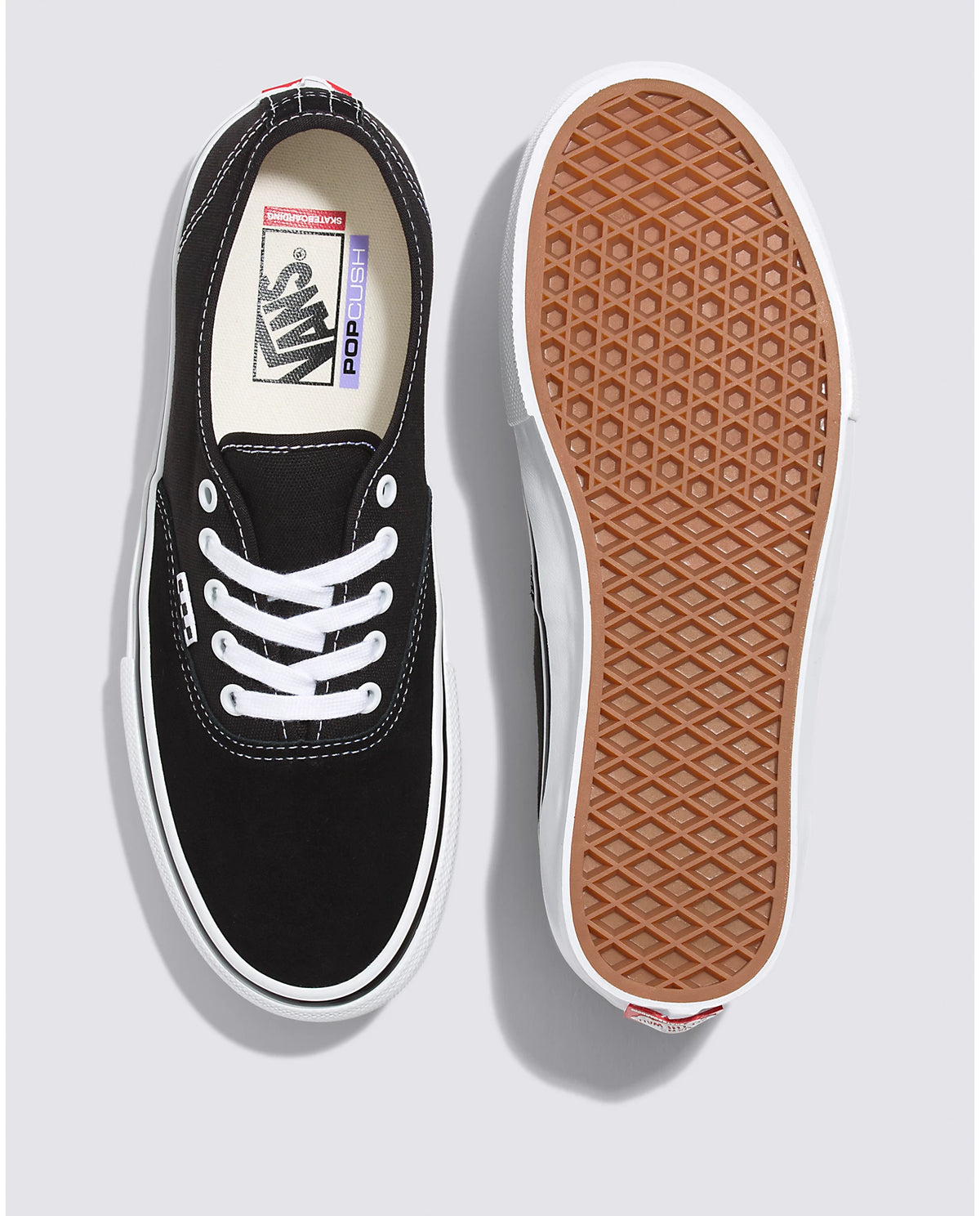 Skate Authentic Shoe - Black/White