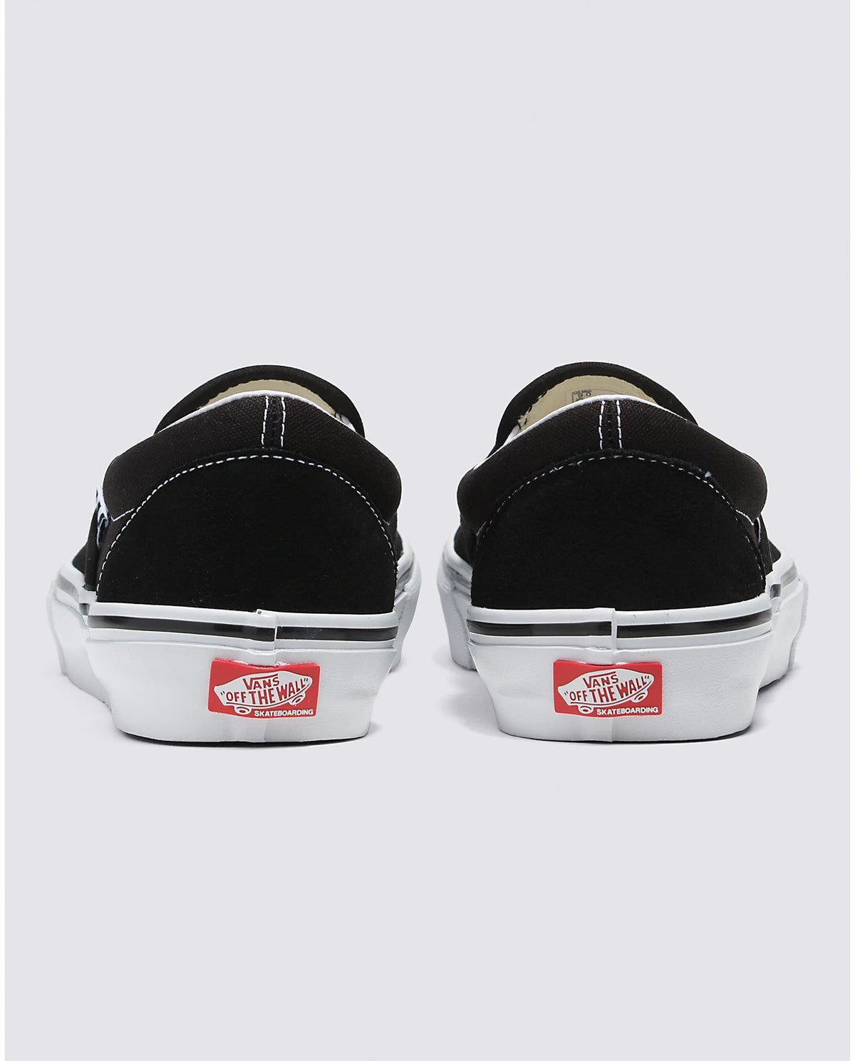 Skate Slip-On Shoe - Black/White