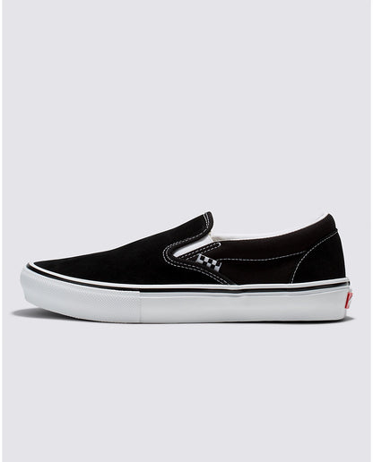 Skate Slip-On Shoe - Black/White