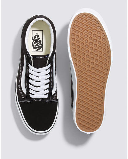 Women's Old Skool Stackform Shoe - Suede/Canvas Black/True White