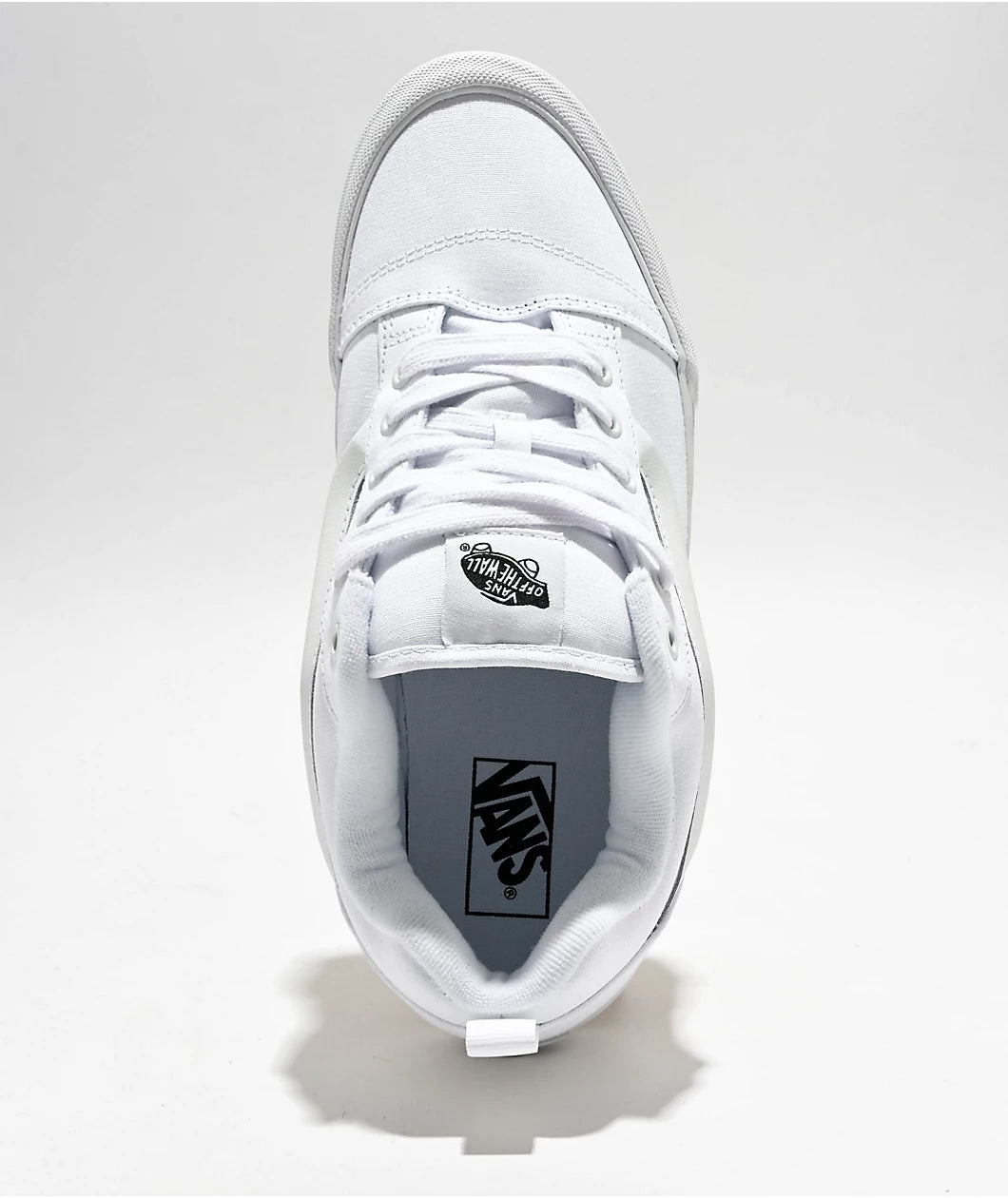 Knu Skool Shoe - Leather True White