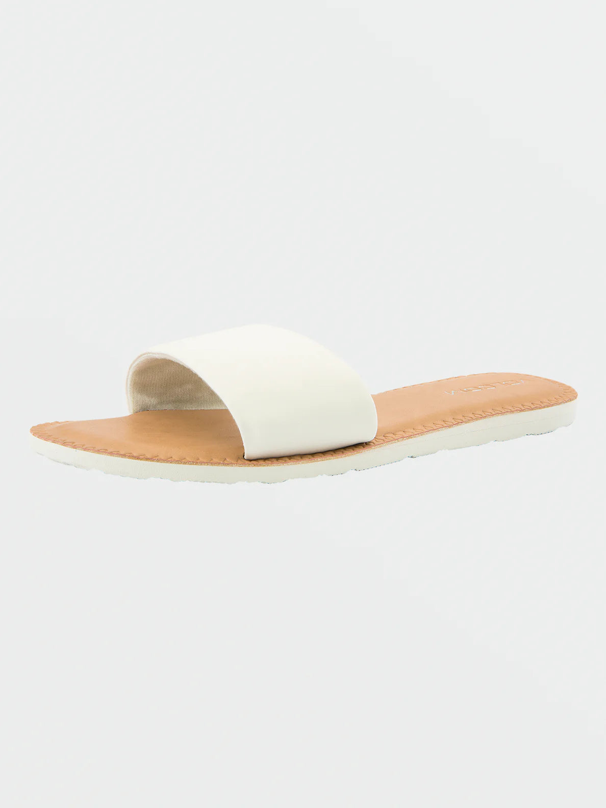 Simple Slide Sandal - White