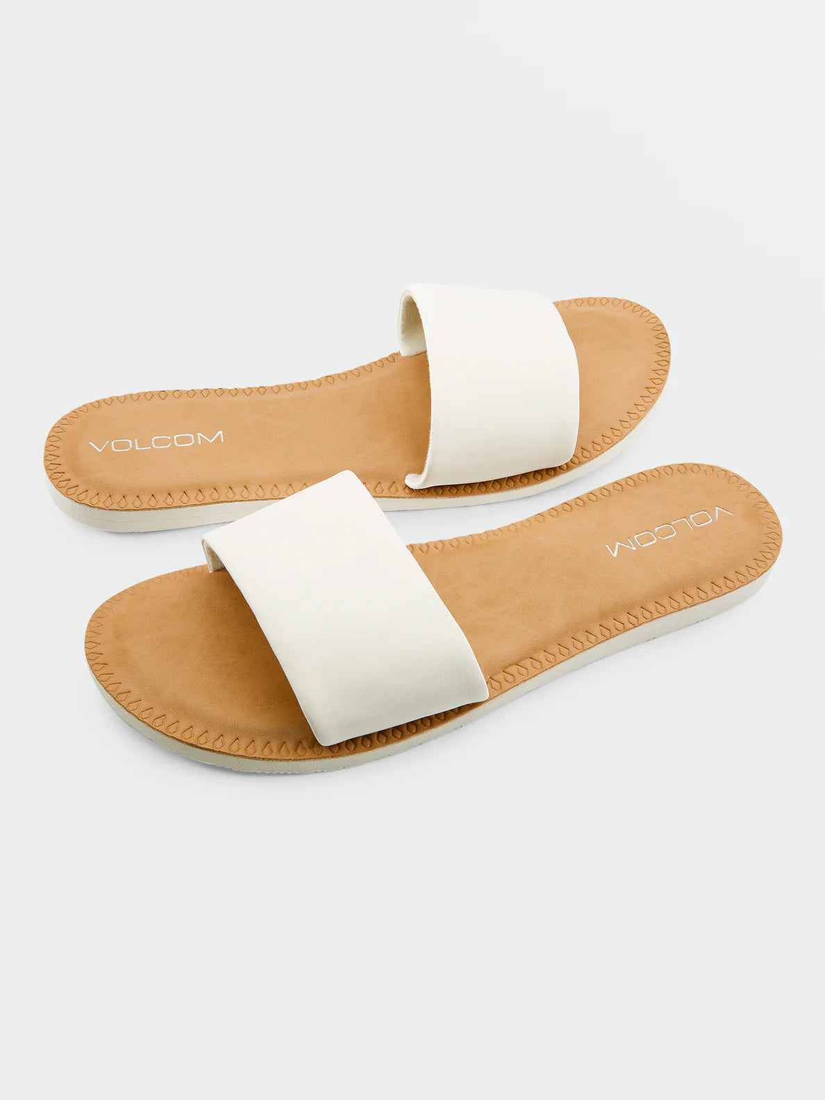 Simple Slide Sandal - White