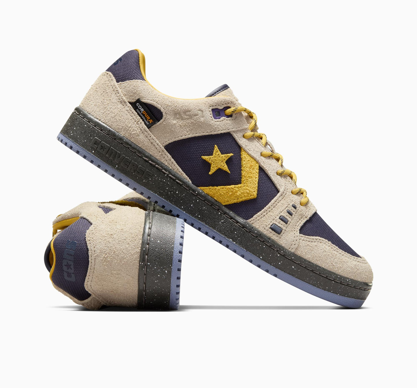 AS-1 Pro Suede AMND Cordura Shoe - Stone/Blue/Yellow