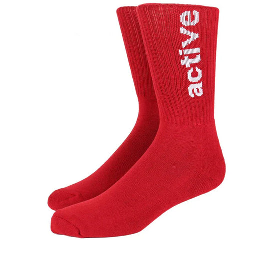 Active Lockup Sock - Red