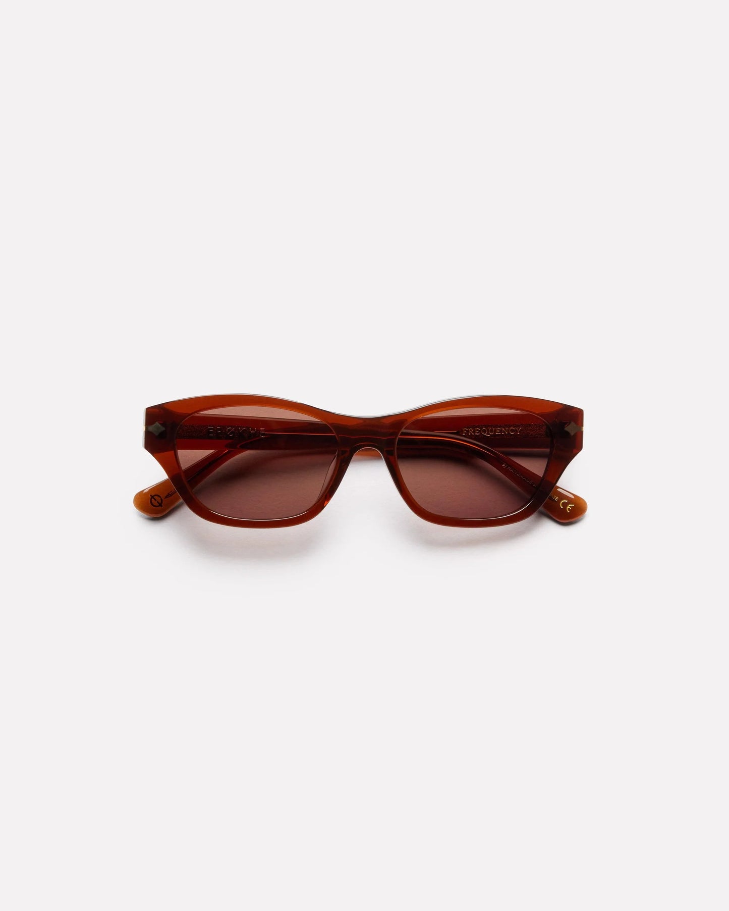 Frequency Sunglasses - Maple Polished/Brown