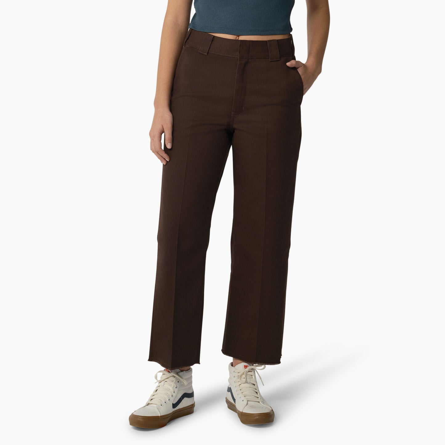 W Twill Cropped Pants