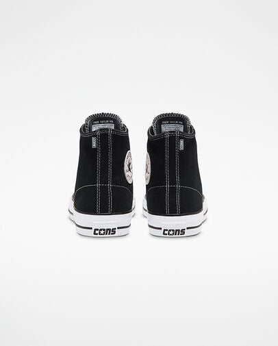 CONS CTAS PRO HI SHOE - Blk/Blk/Wht