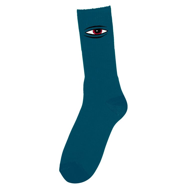 Sect Eye Embroidered Sock