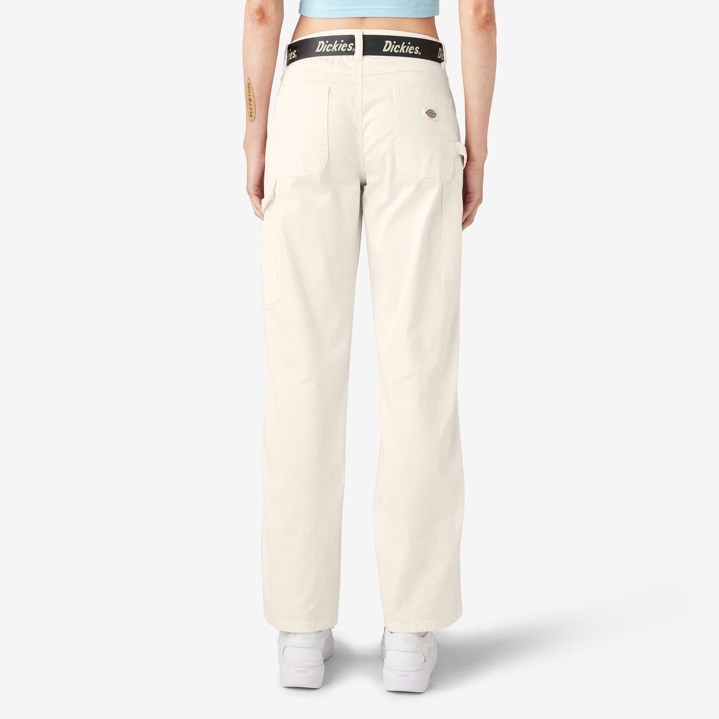 W High Waisted Carpenter Pants