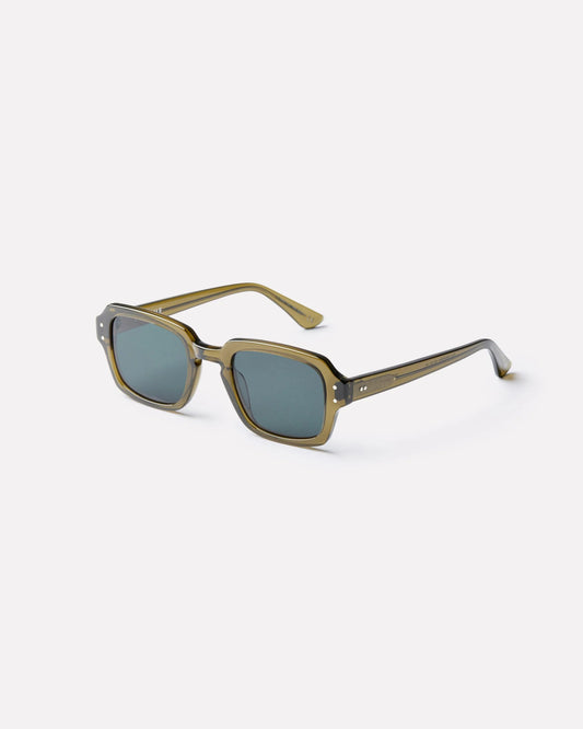 Wilson Sunglasses - Army Green Polished/Green